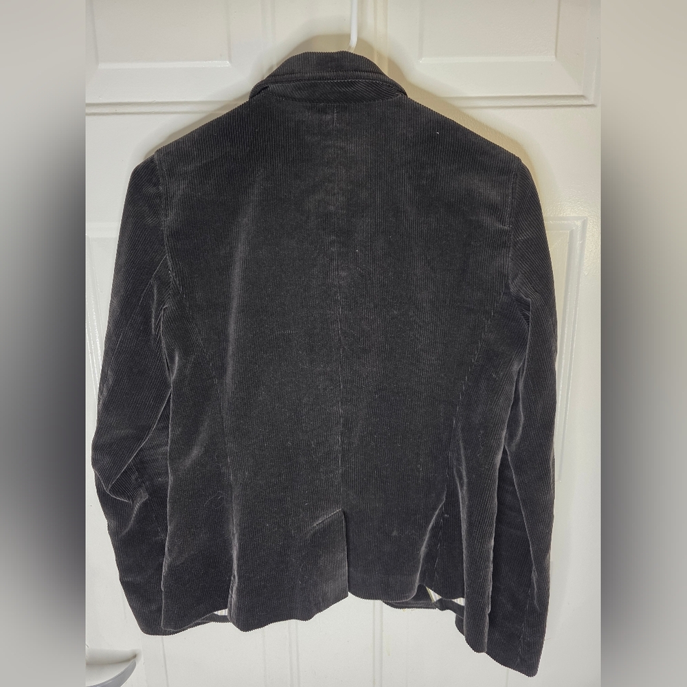 Gap Black Corduroy Blazer Button Front Lined Insi… - image 7